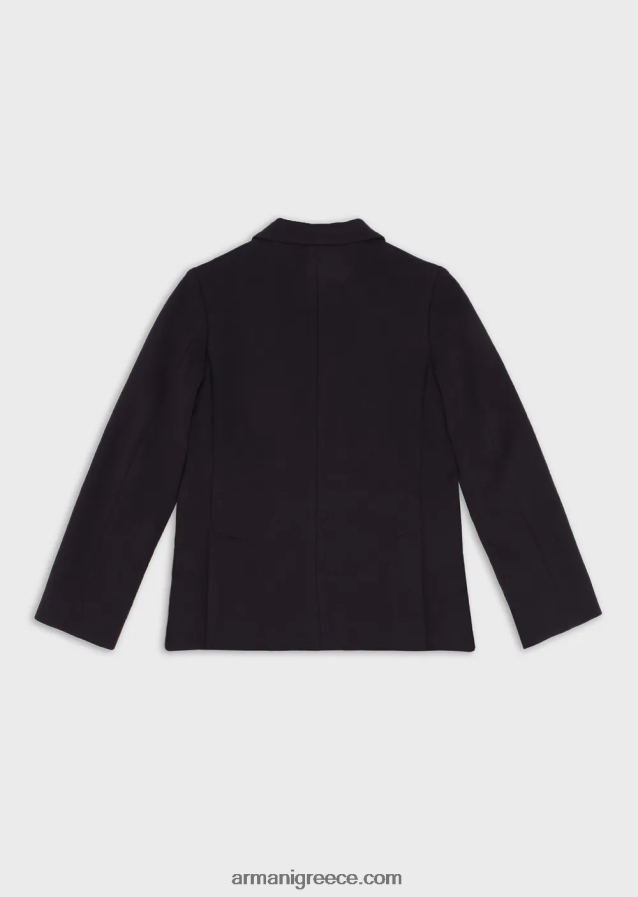 αγόρι Armani σακάκι ζέρσεϊ με μονόστομο, ραμμένο 4046R62398