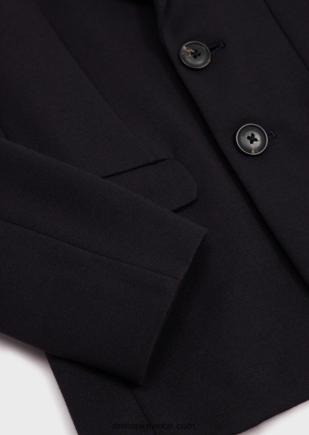 αγόρι Armani σακάκι ζέρσεϊ με μονόστομο, ραμμένο 4046R62398