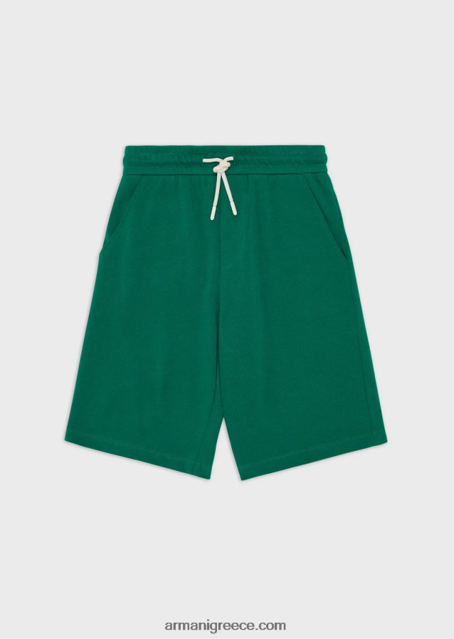 αγόρι Armani βιώσιμη συλλογή οργανικά σορτς από ζέρσεϊ 4046R62443