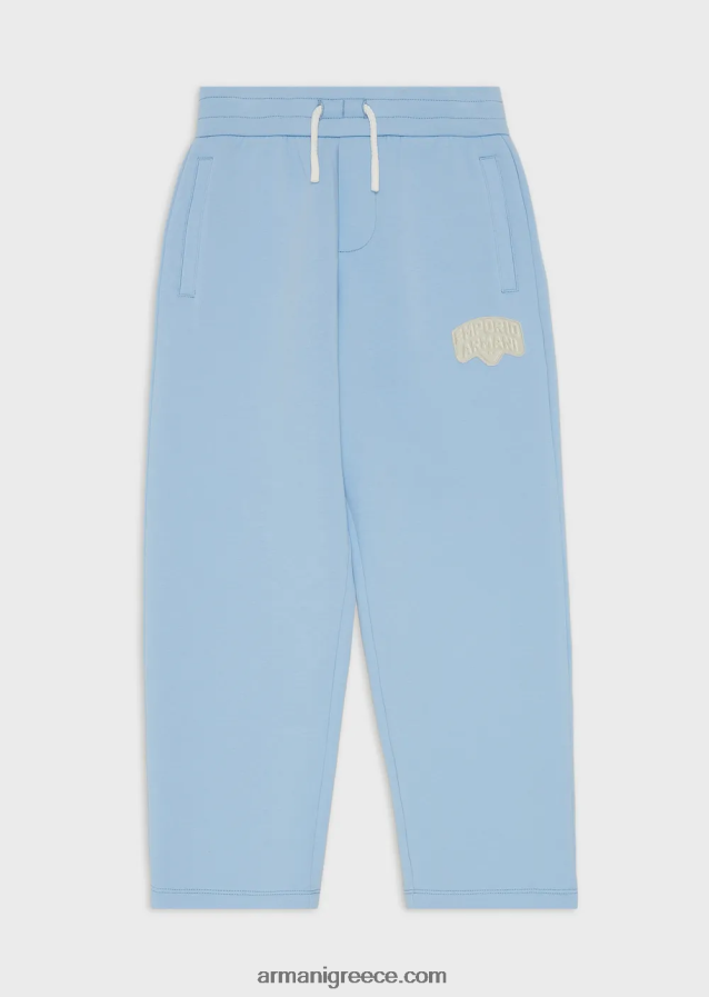 αγόρι Armani παντελόνι με διπλό κορδόνι με λογότυπο 4046R62449 γαλανός