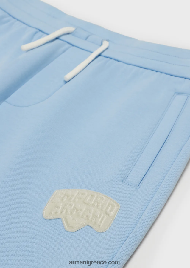 αγόρι Armani παντελόνι με διπλό κορδόνι με λογότυπο 4046R62449 γαλανός