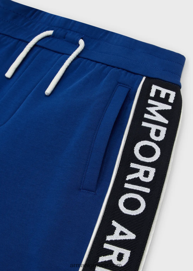 αγόρι Armani Σορτσάκι διπλό ζέρσεϊ με ταινία λογότυπου 4046R62456