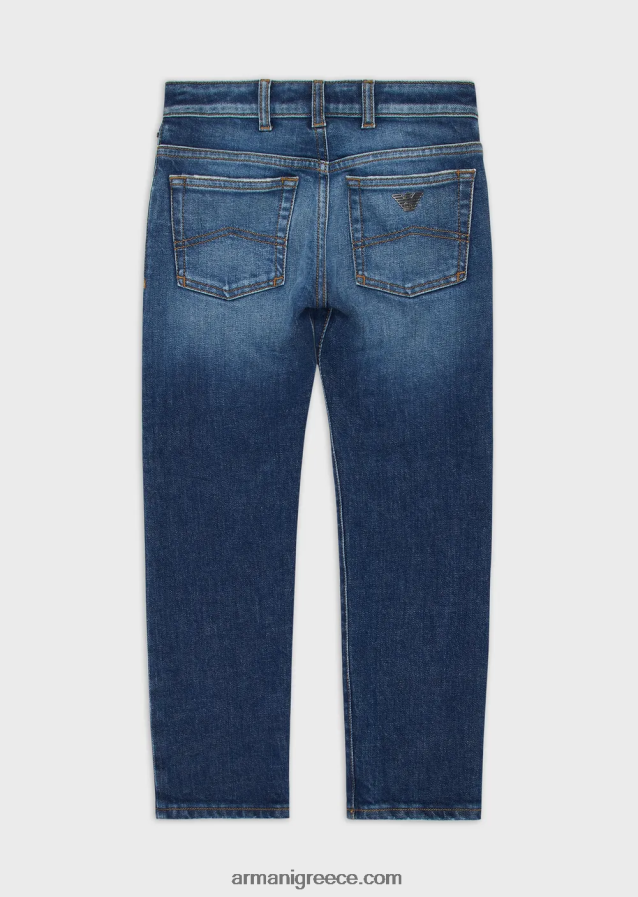 αγόρι Armani Τζιν τζιν j45 4046R62438 σκούρο μπλε