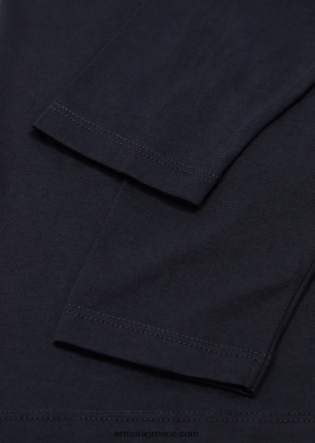 αγόρι Armani Πουλόβερ pima jersey με λογότυπο 4046R62389