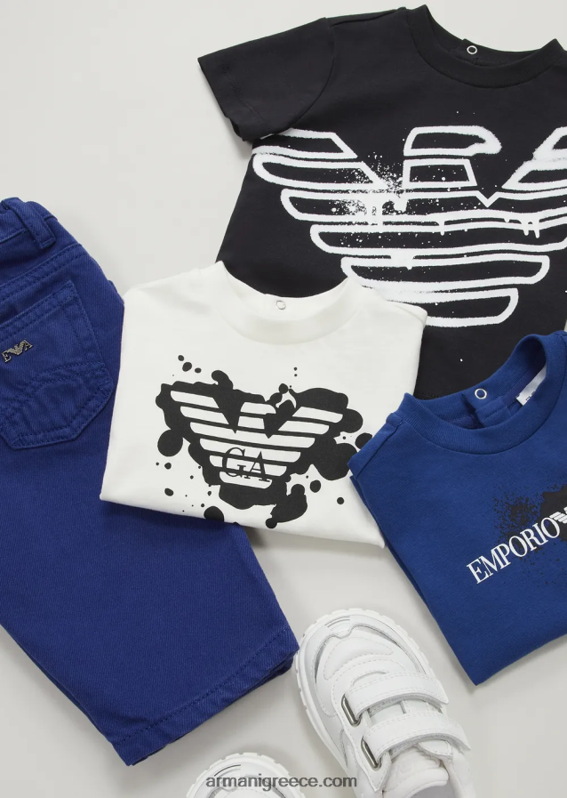 αγόρι Armani j75 τζιν bull βαμμένο με ένδυμα 4046R62709