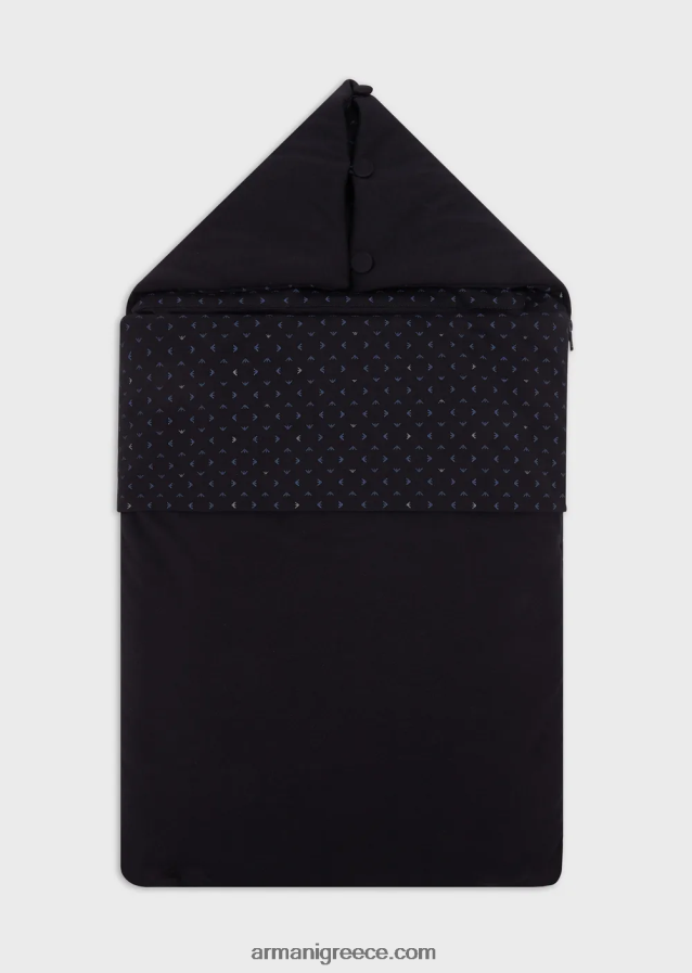 αγόρι Armani υπνόσακος με στάμπα αετού op-art 4046R62724