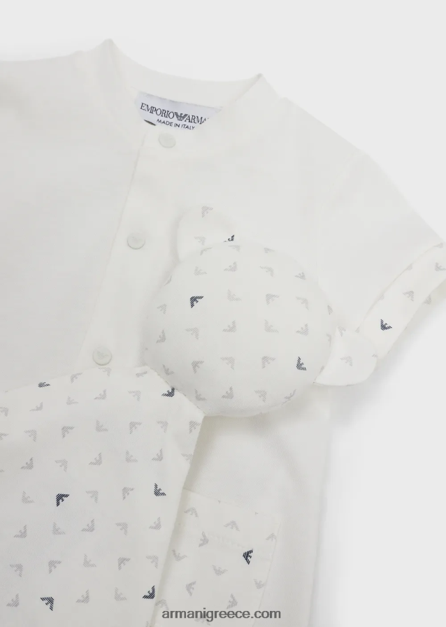 αγόρι Armani Σετ δώρου romper και κουβέρτα ασφαλείας 4046R62723