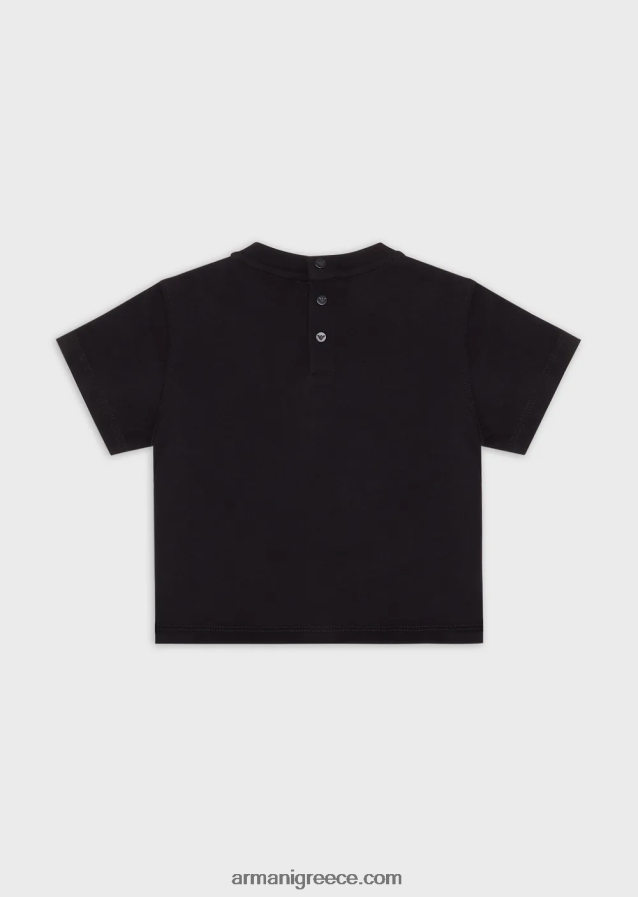 αγόριβαρέων βαρών μπλουζάκι με λογότυπο emporio armani 4046R62684 ναυτικό μπλε