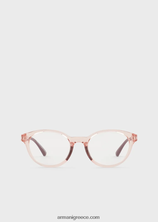 κορίτσι Armani στρογγυλά γυαλιά 4046R62589 ροζ