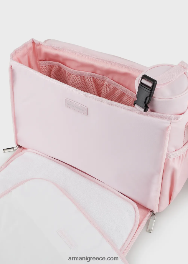 κορίτσι Armani Σετ τσάντα μούμιας με πιατέλα αετού 4046R62666 ροζ
