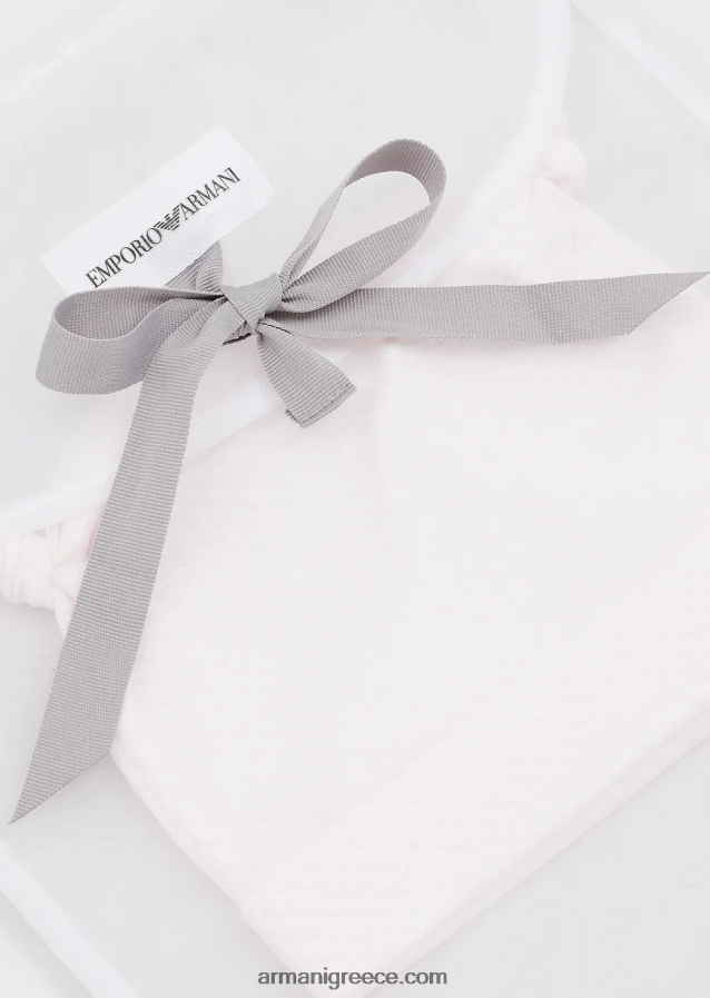 κορίτσι Armani κουμπωτό κόμπο με αετούς op-art 4046R62628 πρότυπο