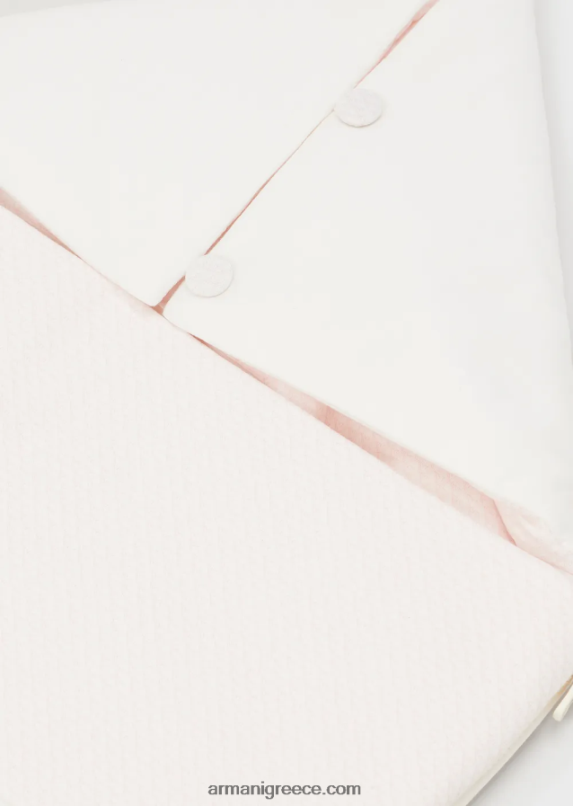 κορίτσι Armani υπνόσακος με στάμπα αετού op-art 4046R62646 ροζ