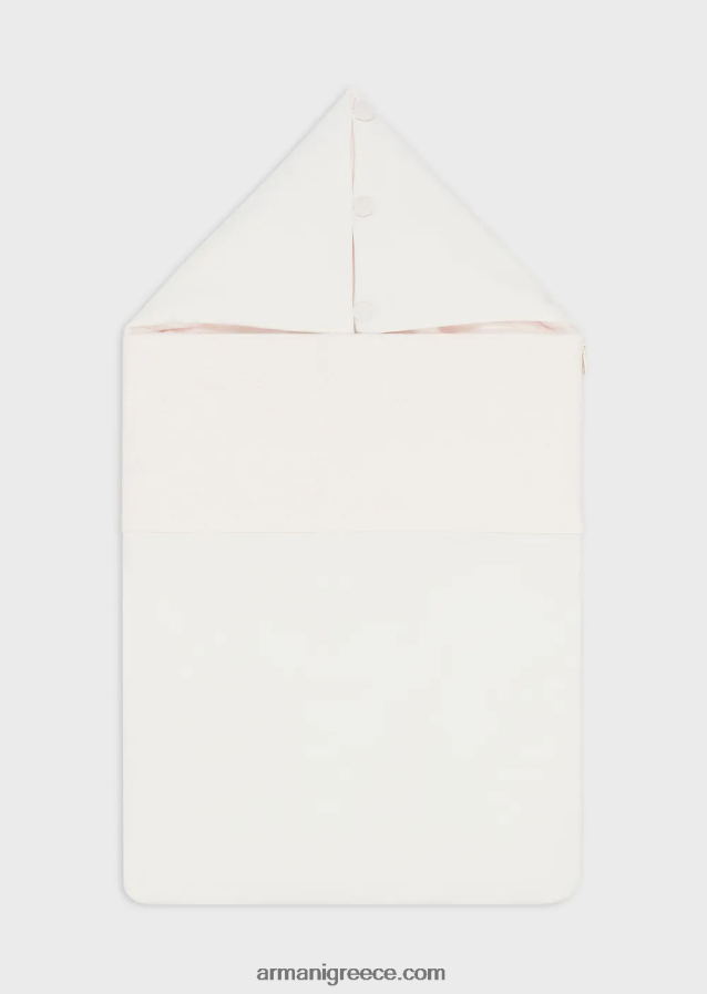 κορίτσι Armani υπνόσακος με στάμπα αετού op-art 4046R62646 ροζ