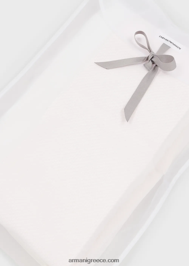 κορίτσι Armani υπνόσακος με στάμπα αετού op-art 4046R62646 ροζ