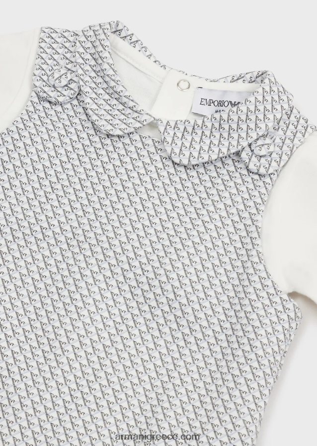 κορίτσι Armani Σετ δώρου που αποτελείται από μονόχρωμο αετό op-art και κορμάκι 4046R62631