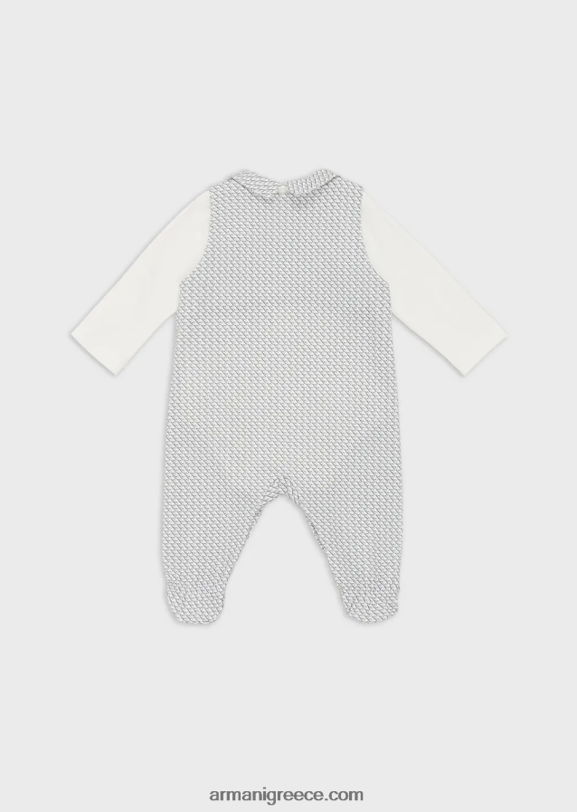 κορίτσι Armani Σετ δώρου που αποτελείται από μονόχρωμο αετό op-art και κορμάκι 4046R62631