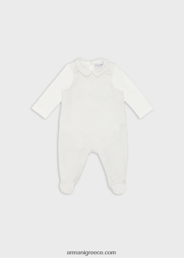 κορίτσι Armani Σετ δώρου που αποτελείται από μονόχρωμο αετό op-art και κορμάκι 4046R62632