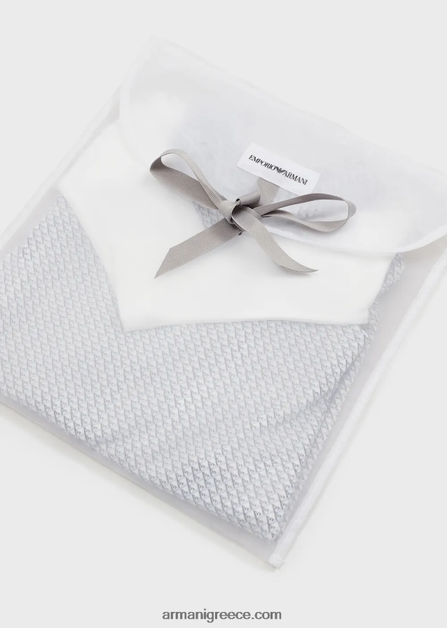 κορίτσι Armani Σετ δώρου που αποτελείται από μονόχρωμο αετό op-art και κορμάκι 4046R62632