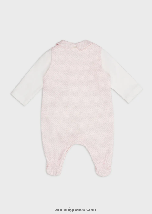 κορίτσι Armani Σετ δώρου που αποτελείται από μονόχρωμο αετό op-art και κορμάκι 4046R62633