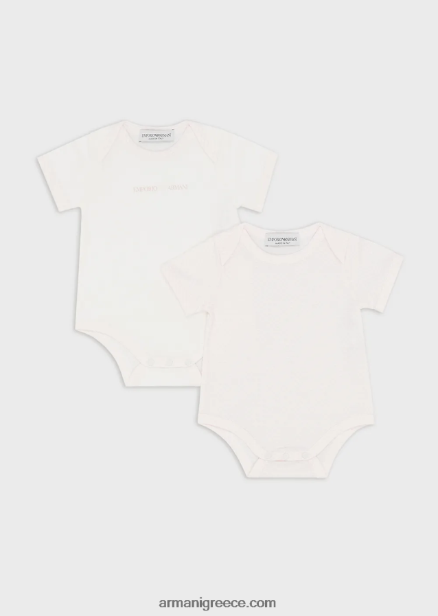 κορίτσι Armani Σετ δώρου δύο φορμάκια με αετό op-art 4046R62637 ροζ