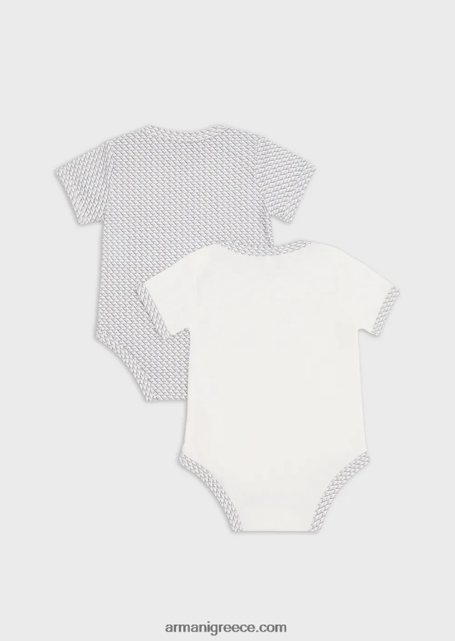 κορίτσι Armani Σετ δώρου δύο φορμάκια με αετό op-art 4046R62637 ροζ