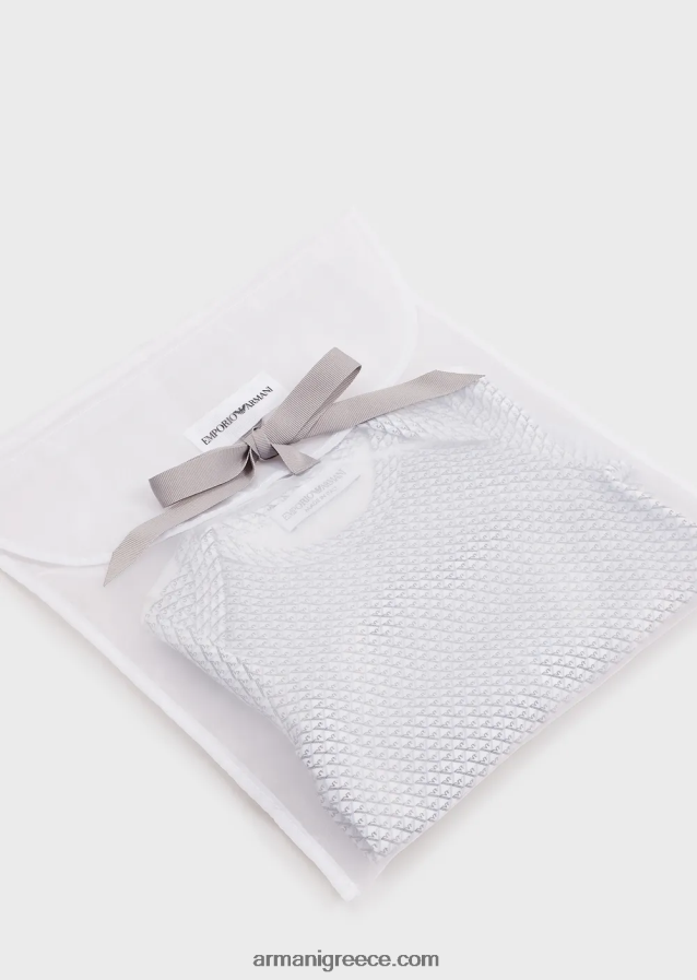 κορίτσι Armani Σετ δώρου δύο φορμάκια με αετό op-art 4046R62637 ροζ